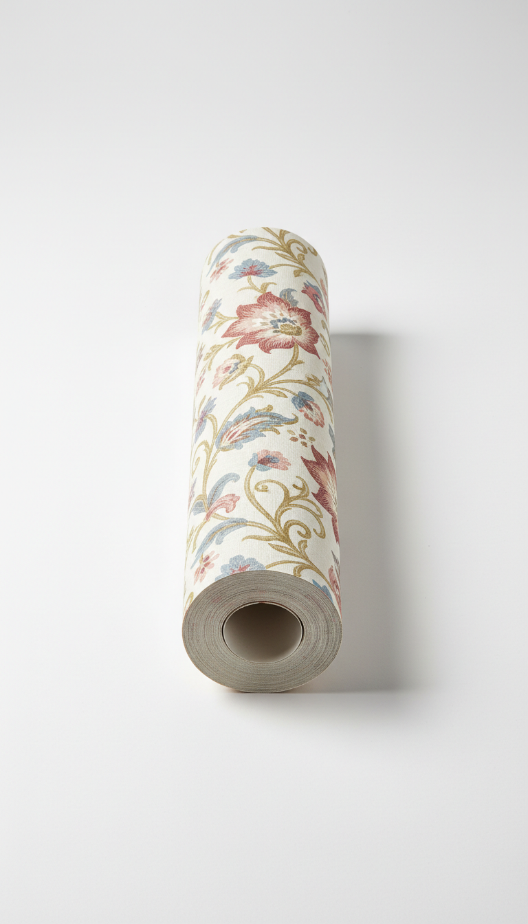 Antique Gold Meadow Wallpaper Roll